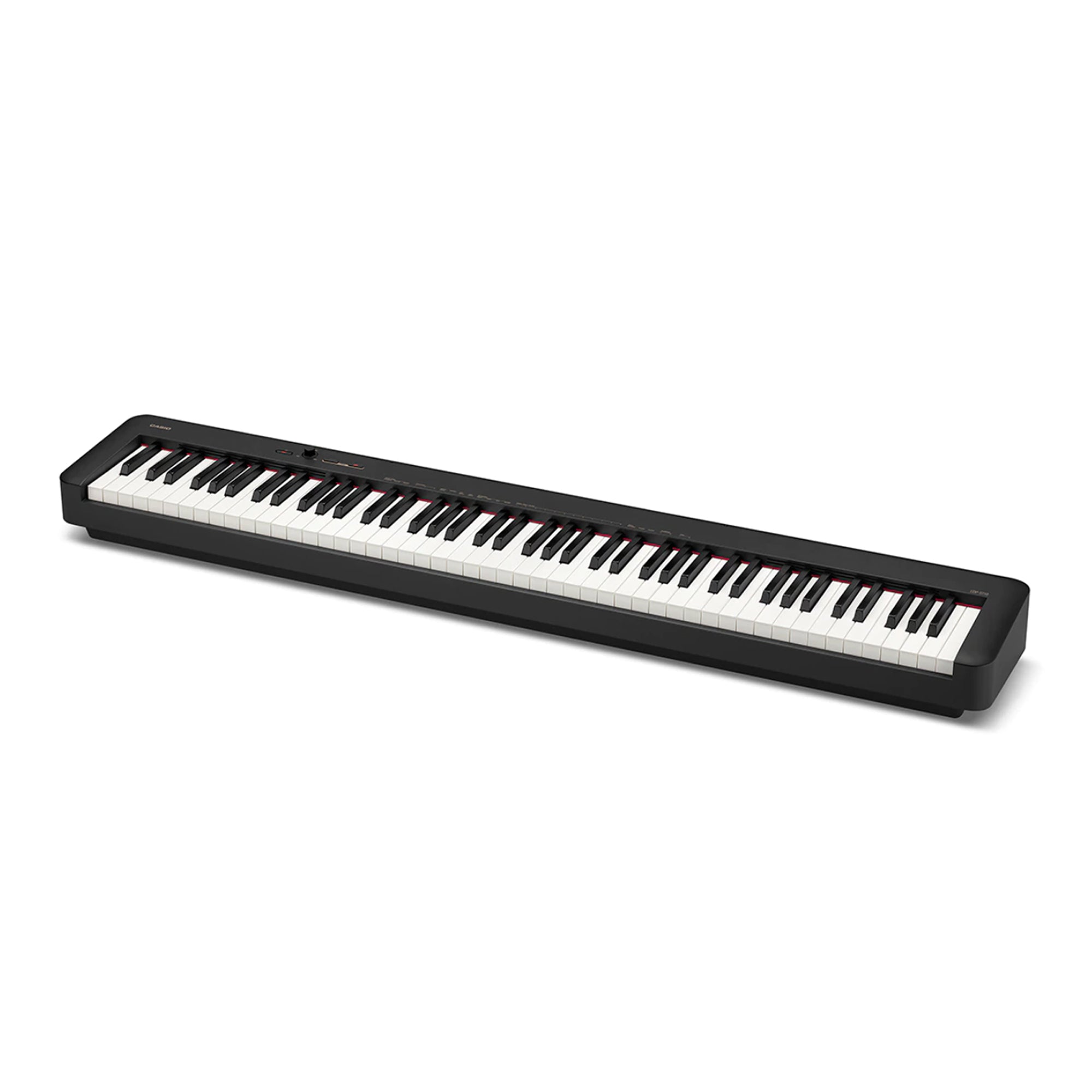 Casio CDP-S110BKC2 88 Weighted Keys Black Slim Digital Piano with Free Original Casio CS-46 Stand