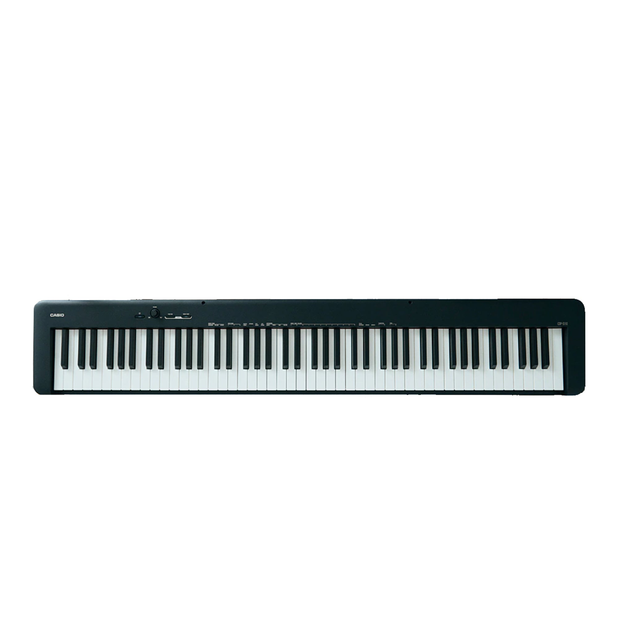 Casio CDP-S110BKC2 88 Weighted Keys Black Slim Digital Piano with Free Original Casio CS-46 Stand