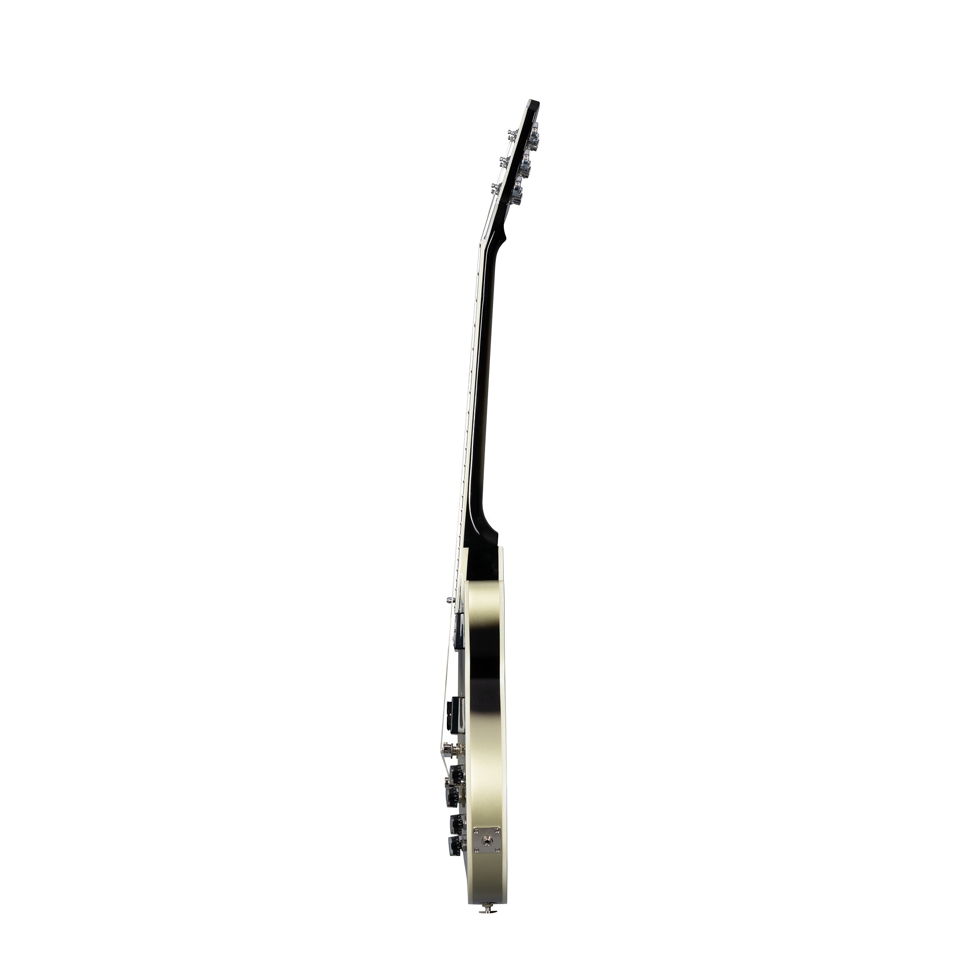 Epiphone EILPCAJV5ASBNH3 Adam Jones Les Paul Custom Art Collection: Korin Faught’s “Sensation” Electric Guitar - Antique Silverburst