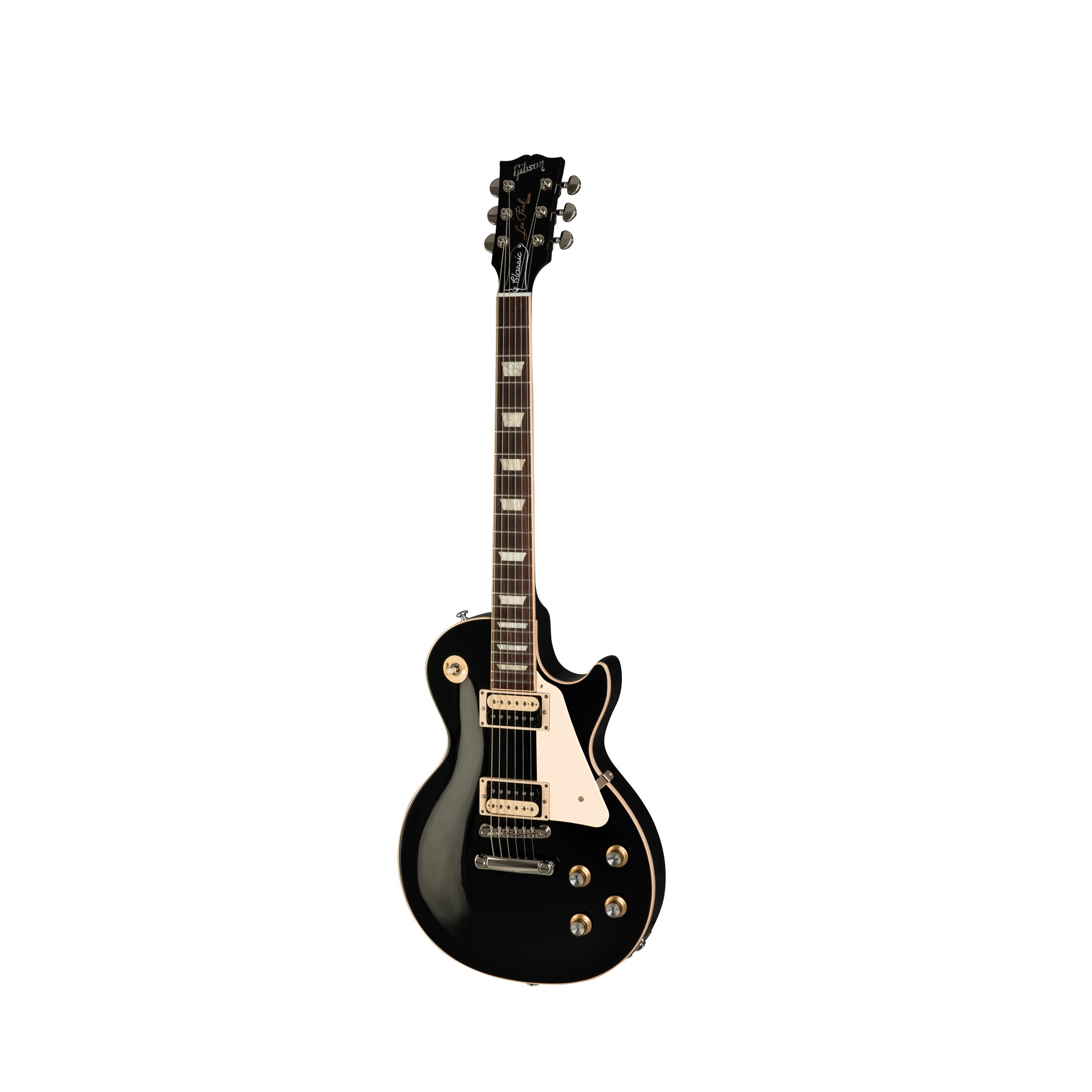 Gibson LPCS00EBNH1 Les Paul Classic Electric Guitar - Ebony