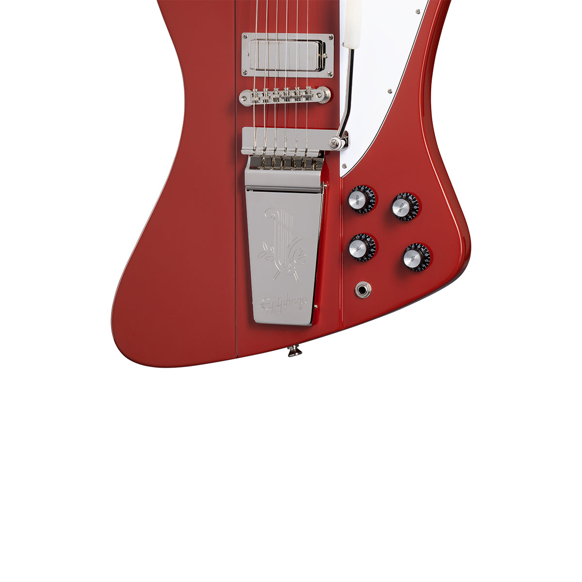 Epiphone EIGC63FB5EMRNM1 1963 Firebird V Electric Guitar - Ember Red