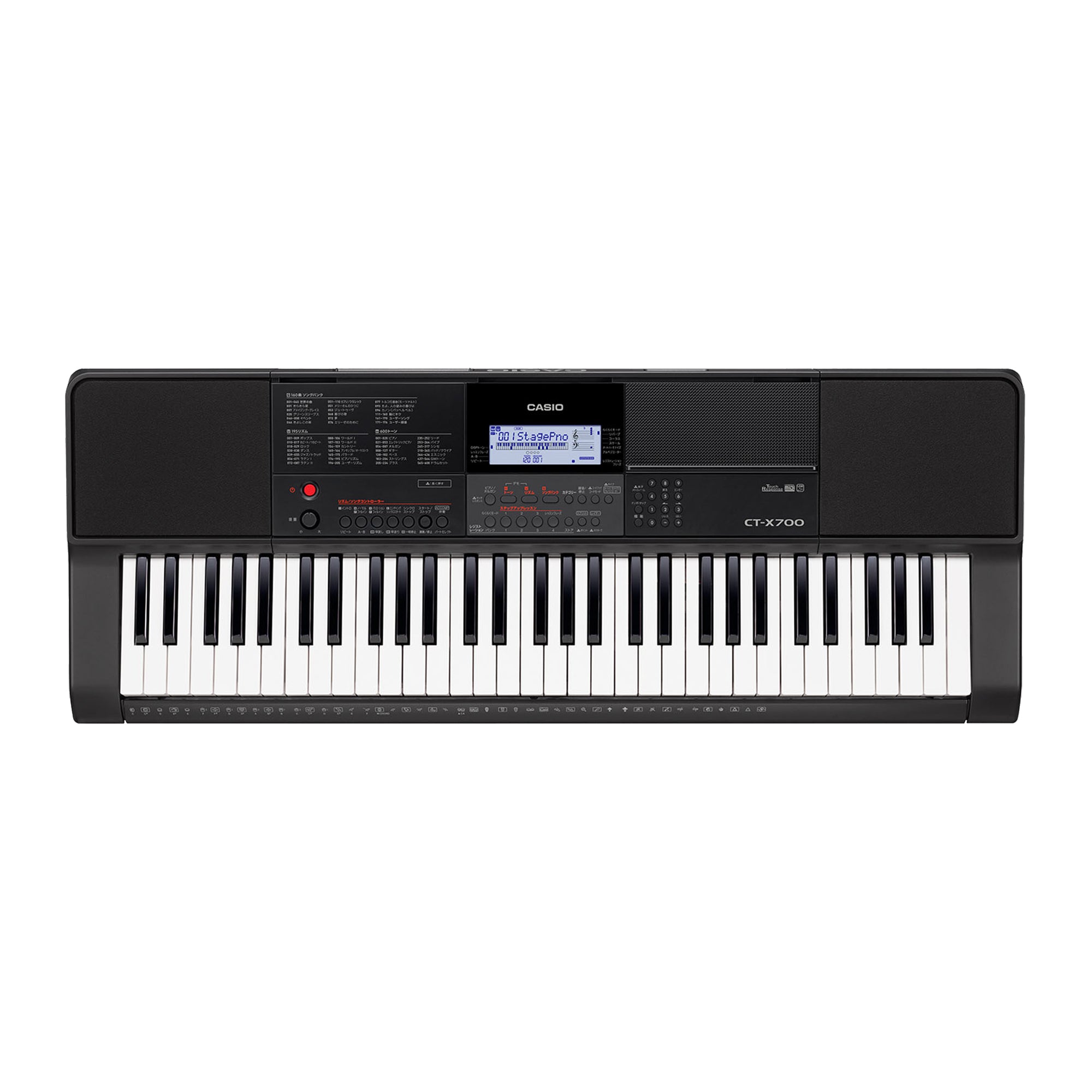 Casio CT-X700-FA 61 Keys CT-X Series Black Standard Keyboard with Free Original Adapter