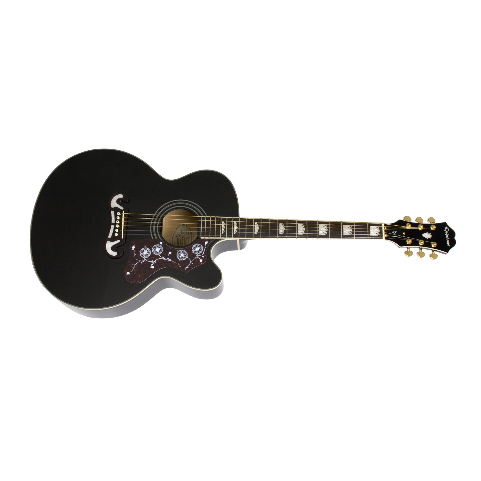 Epiphone EEJ2BKGH1 EJ200CE Black Acoustic/Electric Guitar