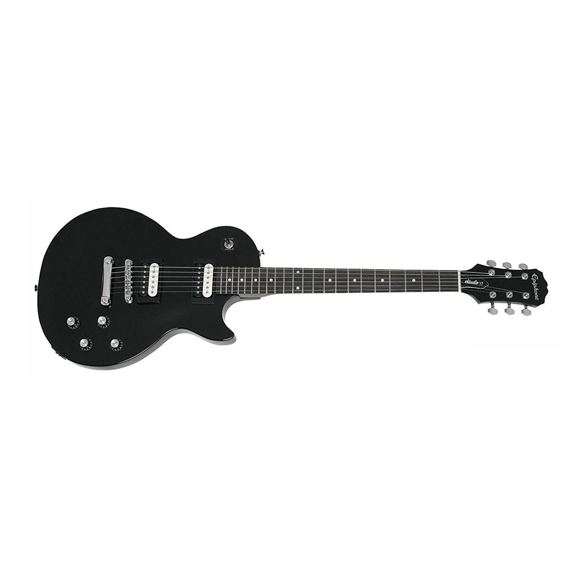 Epiphone ENPTEBNH1 Les Paul Studio LT Ebony Electric Guitar