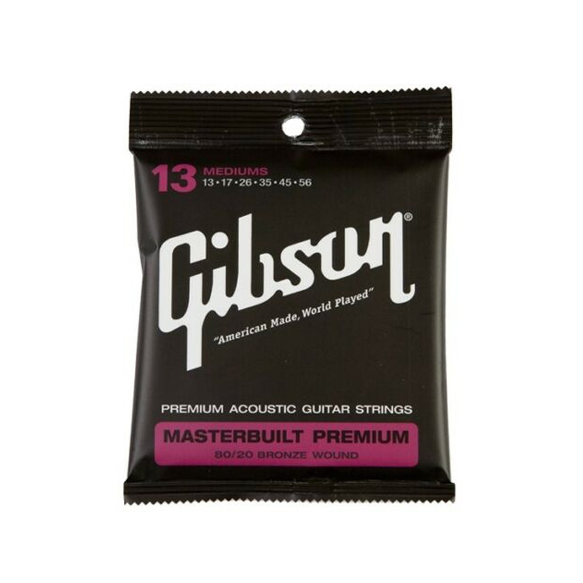 Gibson Gear Medium Premium SAG-BRS13 Acoustic Guitar Strings