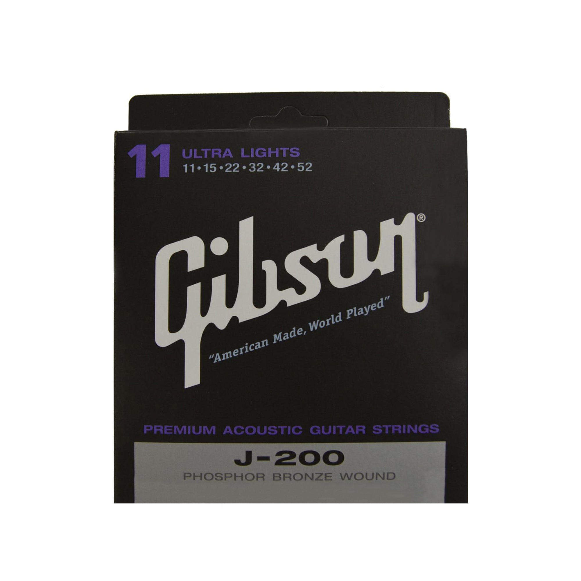 Gibson Gear Ultra Light Premium SAG-J200UL Acoustic Guitar Strings